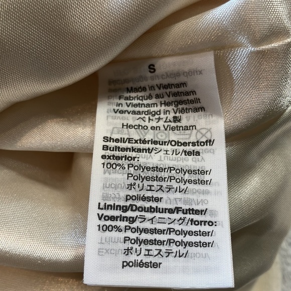 J Crew cream teddy zip up jacket - Picture 6 of 8